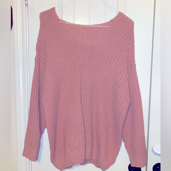 Sweaters - Off the shoulder knit sweater